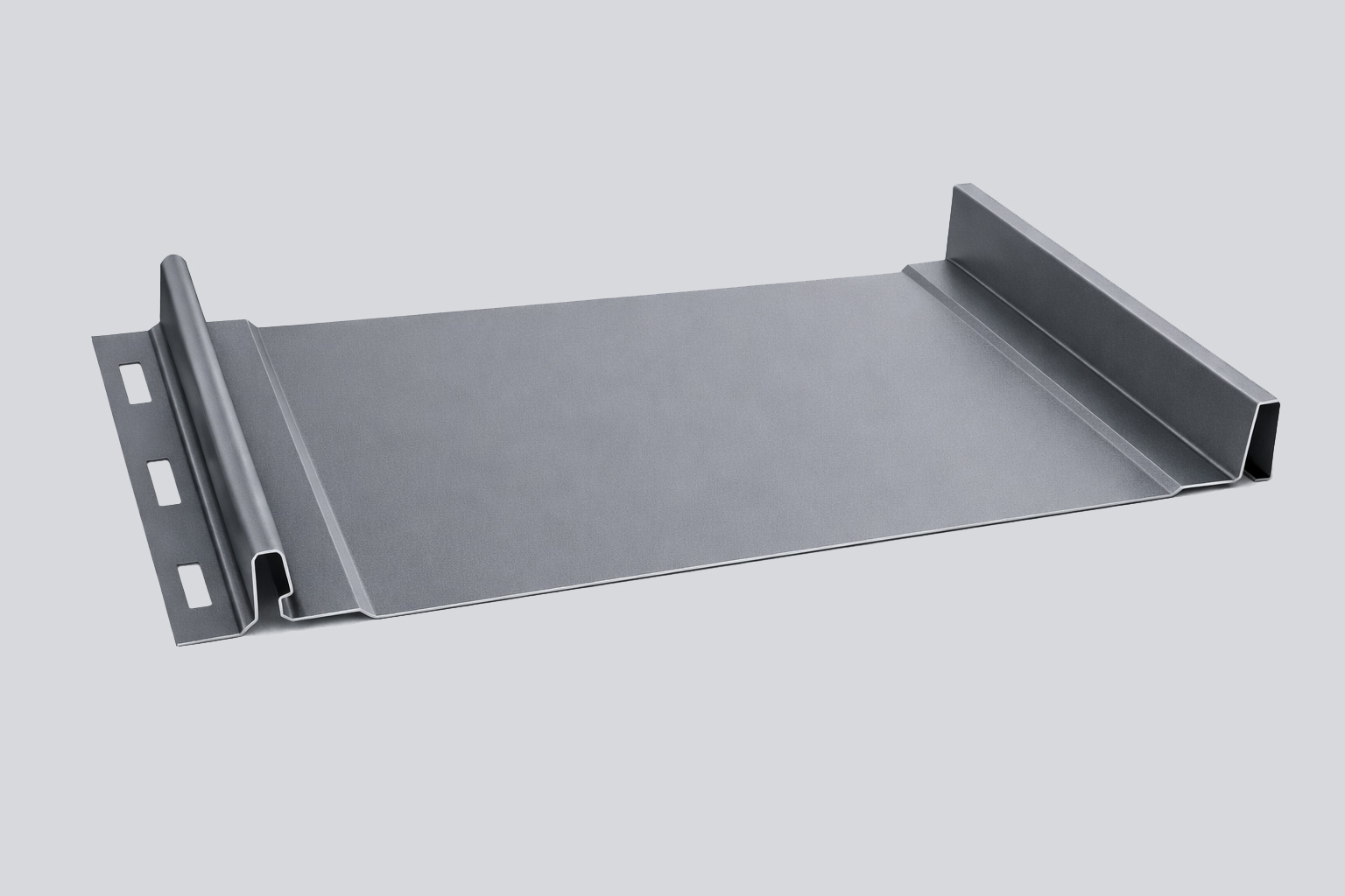 1.5″ Snap Lock Panel with Slotted Flange Direct Metal Supply