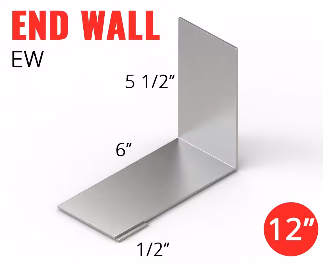 Metal Flashings End Wall profile by Direct Metal